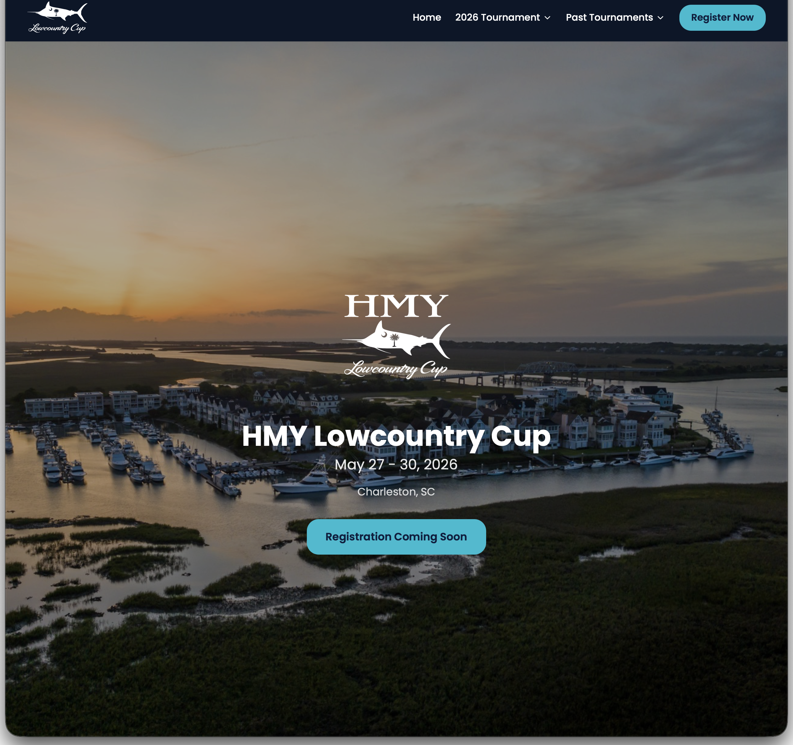 HMY Lowcountry Cup tournament website